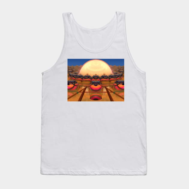 The Golden Dome Tank Top by barrowda